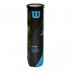 Мяч теннисный Wilson Tour Premier All Court, одобрен ITF, 4шт.