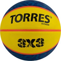 Мяч баскетбольный (стритбол) TORRES 3х3 Outdoor, резина, размер 6