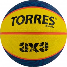 Мяч баскетбольный (стритбол) TORRES 3х3 Outdoor B022336, размер 6