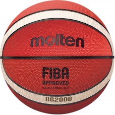 Мяч баскетбольный Molten B6G2000, размер 6, FIBA Approved Level II