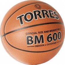 Мяч баскетбольный TORRES BM600 B32025, размер 5