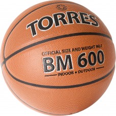 Мяч баскетбольный TORRES BM600 B32027, размер 7
