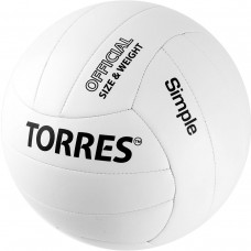Мяч волейбольный TORRES Simple V32105, размер 5
