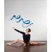 Лента для художественной гимнастики Voyage, 6 м, синий