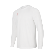 Футболка баскетбольная с длинным рукавом DIVISION PerFormDRY Pre-Match Longsleeve Jersey, белый