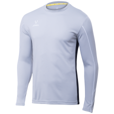 Футболка вратарская CAMP GK Padded LS, серый/черный/белый, детский
