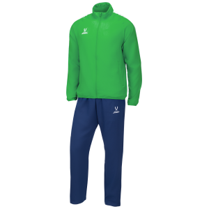 Костюм спортивный CAMP Lined Suit, зеленый/темно-синий