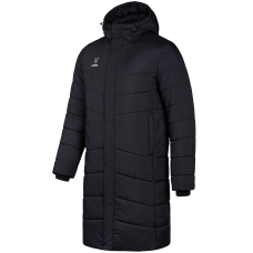 Пальто утепленное ESSENTIAL Long Padded Jacket 2.0, черный, детский