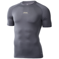 Футболка компрессионная с коротким рукавом JÖGEL CAMP PerFormDRY Top SS, темно-серый