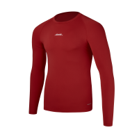 Футболка компрессионная с длинным рукавом JOGEL CAMP PerFormDRY Baselayer LS Tee, гранатовый