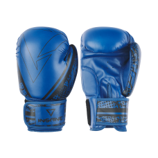 Перчатки боксерские ODIN, ПУ, синий, 12 oz
