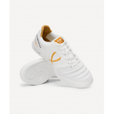 Бутсы зальные JÖGEL CAMPO 2.0, белый/золотой