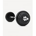 Диск обрезиненный Starfit BB-202 d=26 мм, стальная втулка, черный, 0,5 кг