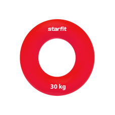 Эспандер кистевой ES-404 Кольцо, 30 кг, силикагель, красный