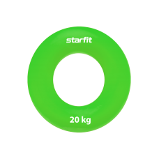 Эспандер кистевой ES-404 Кольцо, 20 кг, силикагель, зеленый