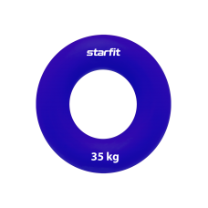 Эспандер кистевой ES-404 Кольцо, 35 кг, силикагель, темно-синий