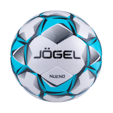 Мяч футбольный Nueno №5, белый/голубой/черный