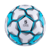 Мяч футбольный Nueno №5, белый/голубой/черный