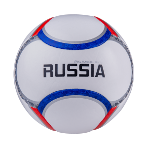 Мяч футбольный Flagball Russia №5, белый