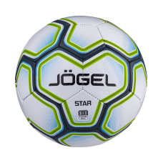 Мяч футзальный Star, №4, белый/синий/зеленый