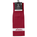 Гетры футбольные JÖGEL CAMP ADVANCED SOCKS, гранатовый/белый