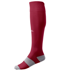 Гетры футбольные CAMP BASIC SOCKS, гранатовый/серый/белый