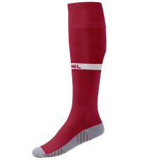 Гетры футбольные CAMP ADVANCED SOCKS, гранатовый/белый