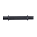 Гриф гантельный BB-106 d=25 мм, пластиковый, с пластиковыми замками, 40 см