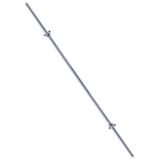 Гриф для штанги прямой BB-103 150 см, d=25 мм, металлический, с металлическими замками