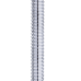 Гриф для штанги BB-102 W-образный, d=25 мм, металлический, с металлическими замками, хром, 120 см