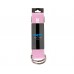 Ремень для йоги YB-100 183 см, хлопок, розовый пастель