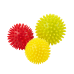 Мяч массажный GB-602 6 см, желтый