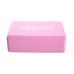 Блок для йоги YB-200 EVA, розовый пастель
