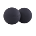 Мяч для МФР RB-106, 6 см, силикагель, двойной, черный