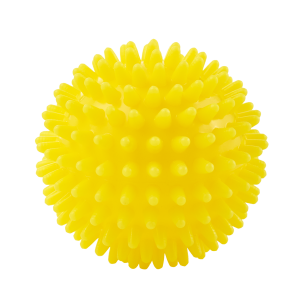 Мяч массажный GB-602 6 см, желтый