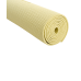 Коврик для йоги и фитнеса FM-101, PVC, 173x61x0,6 см, желтый пастель