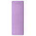 Коврик для йоги и фитнеса FM-201, TPE, 183x61x0,6 см, фиолетовый пастель/синий пастель