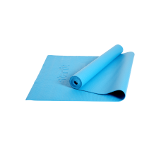 Коврик для йоги и фитнеса FM-104, PVC, 183x61x0,4 см, синий