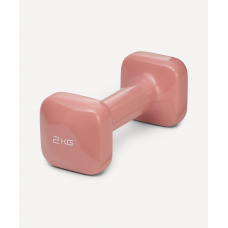 Гантель виниловая Starfit DB-106 2 кг, терракотовый
