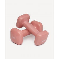 УЦЕНКА Гантель виниловая STARFIT DB-106 2 кг, терракотовый, пара