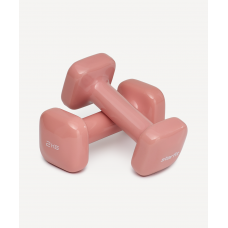 УЦЕНКА Гантель виниловая STARFIT DB-106 2 кг, терракотовый, пара