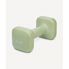 УЦЕНКА Гантель виниловая STARFIT DB-106 3 кг, оливковый