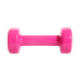 Гантель виниловая DB-101 1 кг, розовый