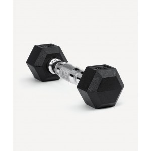 Гантель гексагональная Starfit DB-301 1 кг, обрезиненная, черный