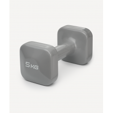 Гантель виниловая Starfit DB-106 5 кг, темно-серый