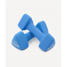 УЦЕНКА Гантель неопреновая STARFIT DB-205 4 кг, синий, пара