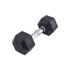 Гантель гексагональная Starfit DB-301 7 кг, обрезиненная, черный