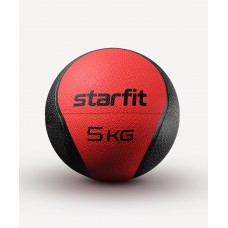 Медбол высокой плотности GB-702, 5 кг, красный