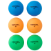 Мяч для настольного тенниса 1* Color Bounce, 6 шт.