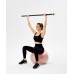 Фитбол Starfit GB-109 антивзрыв, 900 гр, с ручным насосом, персиковый, 55 см